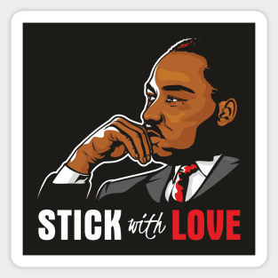 Dr Martin Luther King - Love Sticker